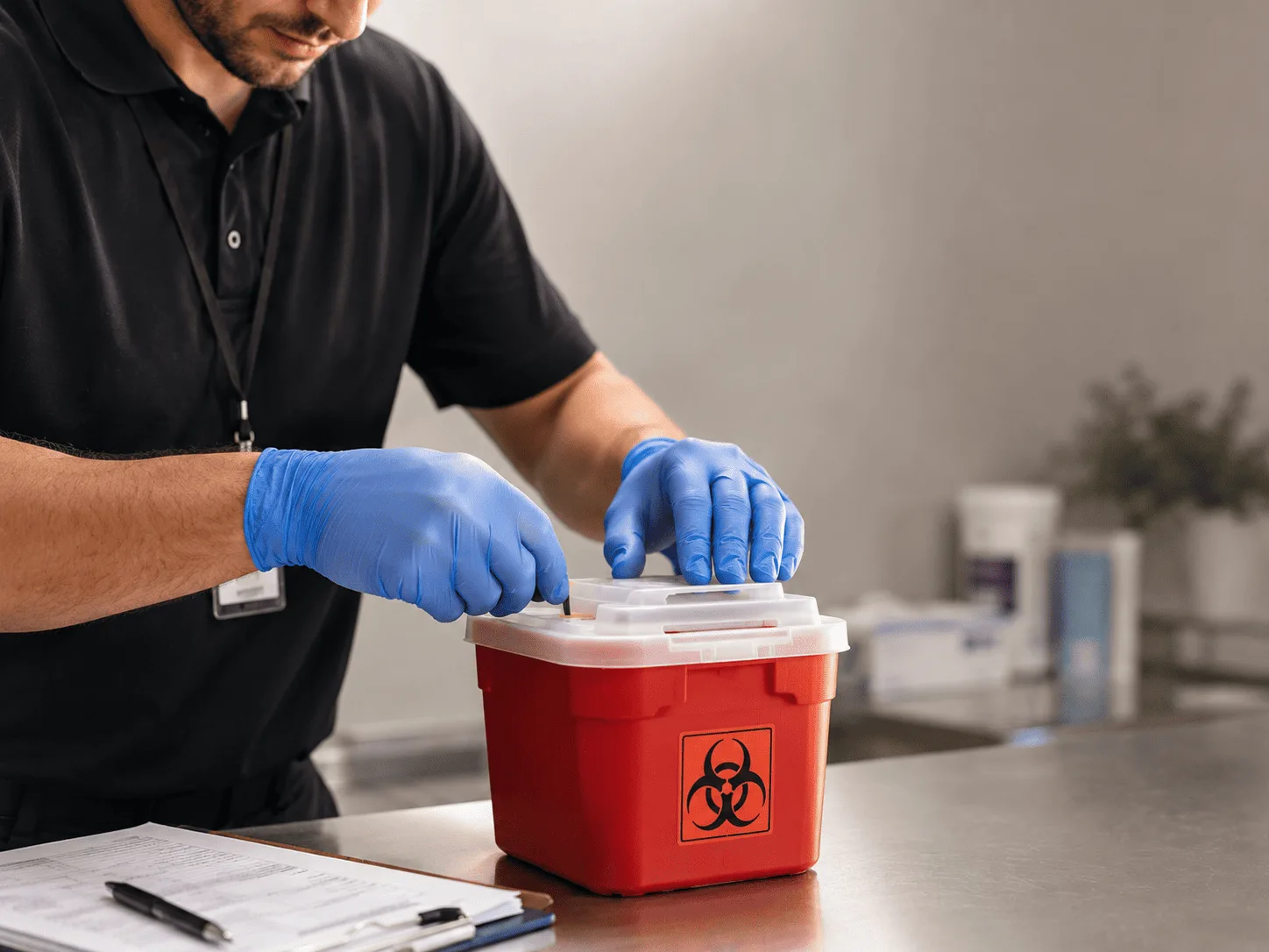 Why choose Sharps Waste Disposal in Hydes, MD